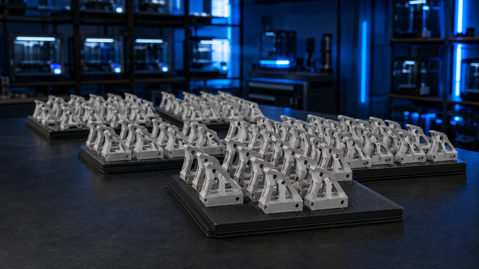 Representative repeatable batch of printed consumer product components
