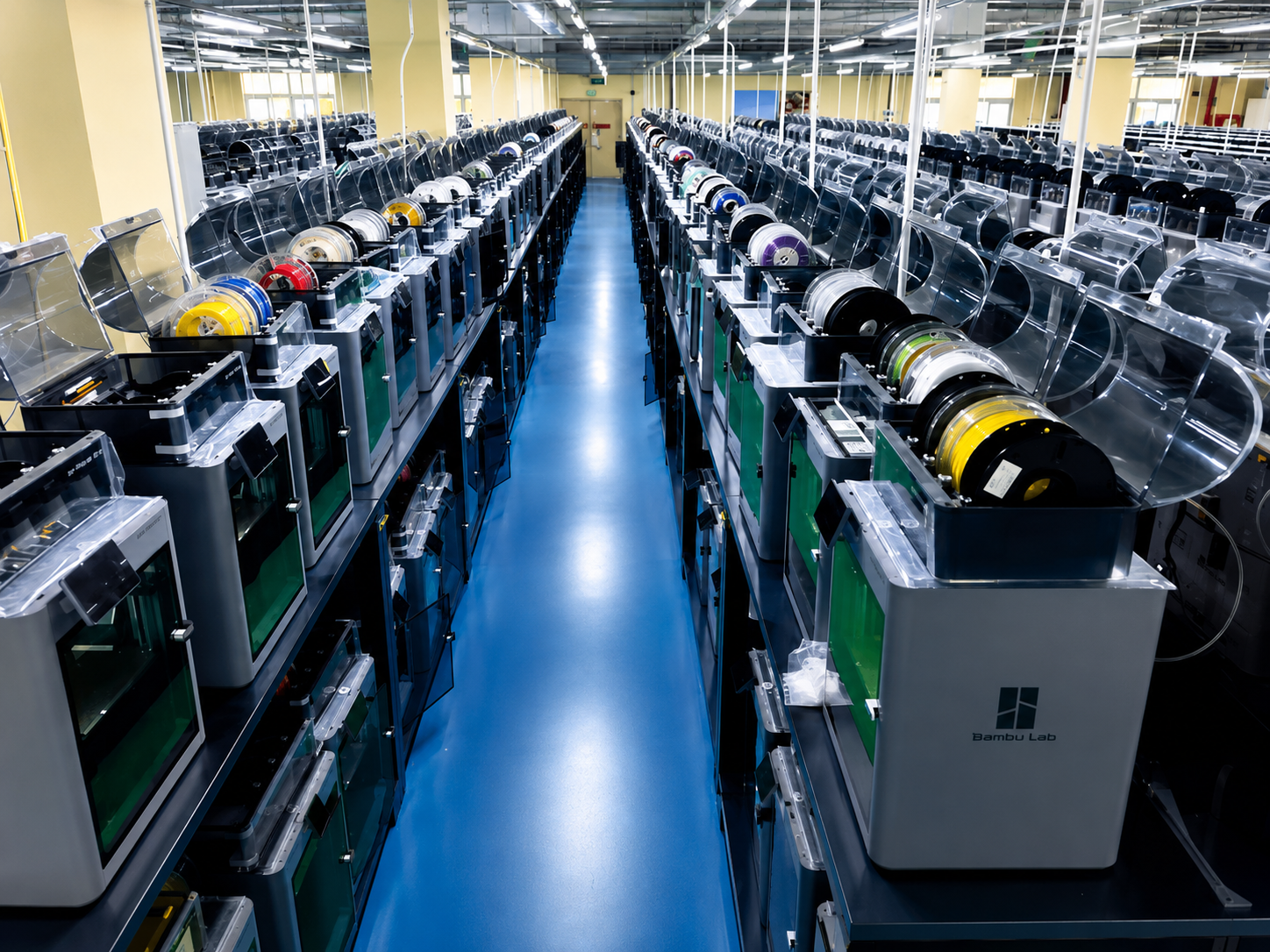 Representative FDM production environment for varied product applications
