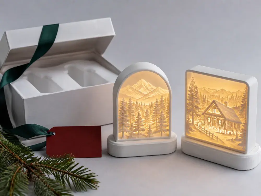 Product design concept: Lithophane gift sets