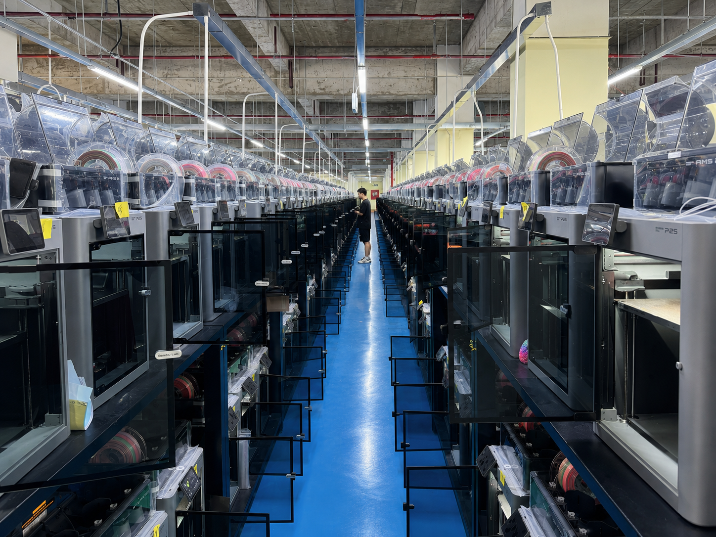 Representative coordinated print line for a multi-variant product launch